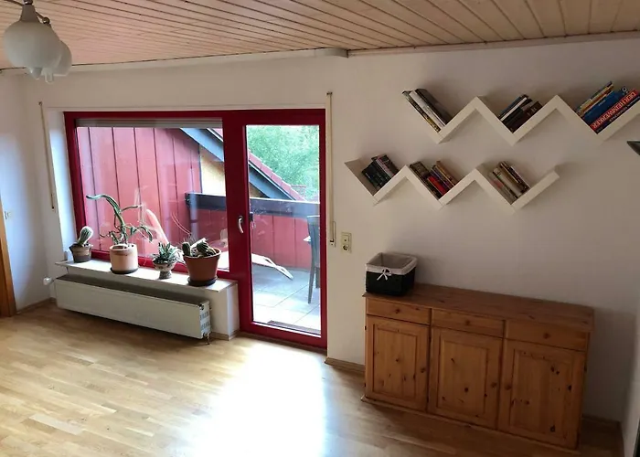 Natürlicher Holzkomfort Im Hessischen Kegelspiel Apartment Hünfeld