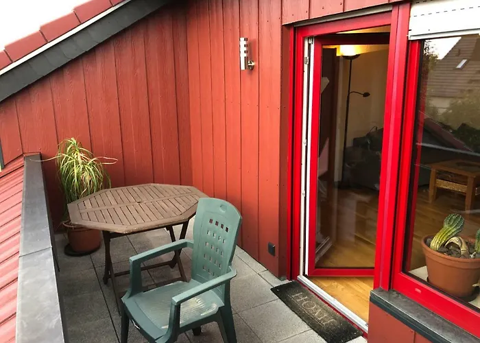 Apartment Natürlicher Holzkomfort Im Hessischen Kegelspiel Hünfeld